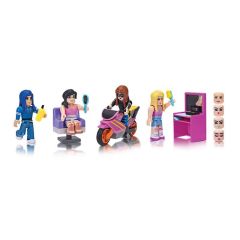 Игровая коллекционная фигурка Jazwares Roblox Mix &Match Set Stylz Salon: Makeup W2, набор 4 шт.