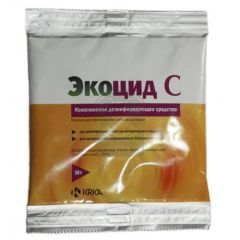 Экоцид С 50 г (KRKA) в Антисептики и дезинфектанты.