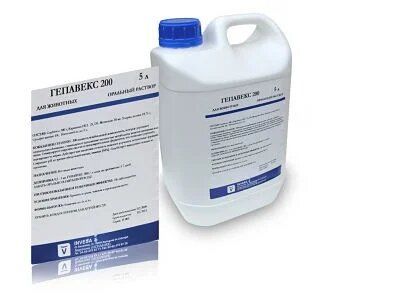 Гепавекс 200, 5л (INVESA (Испания)) в Витамины и пищевые добавки.