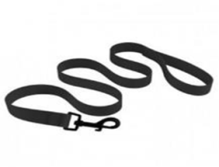 Поводок для Собак Bronzedog Active Водовідштовхувальний з захисним полімерним покриттям Чорний, Розмір M, Довжина 122 см, Ширина 2 см. (Bronzedog) в амуніція для собак.