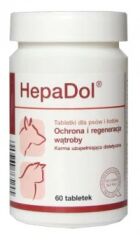 ГепаДол 60 табл для собак та котів (Dolfos) в Вітаміни та харчові добавки.