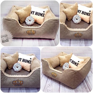 Лежанка Бридж Beige () в Будиночки, Будки, Лежаки.