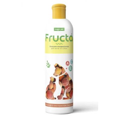 Бальзам кондиционер для кошек и собак с экстрактом персика Fruit line Magic pet (Magic pet FRUCTA) в Шампуни.