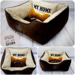Лежанка Бридж Brown  () в Будиночки, Будки, Лежаки.