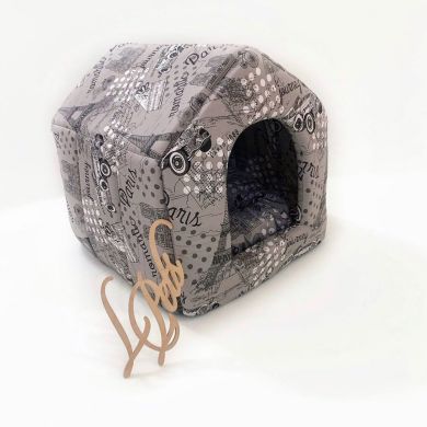 Спальне місце, будиночок для собак та кішок Будка 1 34х32х31 см (Lucky Choice) в Будиночки, Будки, Лежаки.