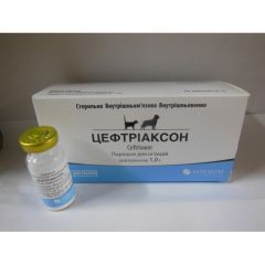 Цефтріаксон 1000 мг вет. (Arterium) в Антимікробні препарати (Антибіотики).