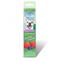 Гель для чистки зубов у собак "Свежая ягода" Тропиклин 59мл (ТРОПИКЛИН) в Средства гигиены.