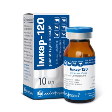 Імкар-120, 10 мл (Бровафарма) в Ін'єкційні, оральні.