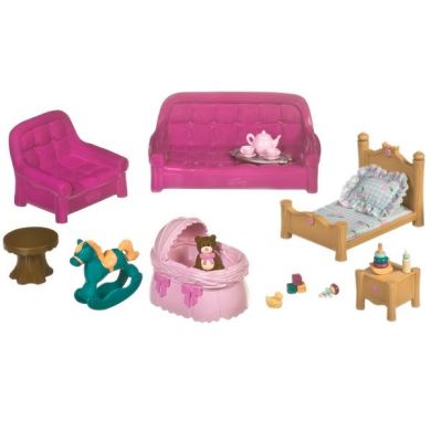 Игровой набор Li'l Woodzeez Гостинная и Детская 6123Z