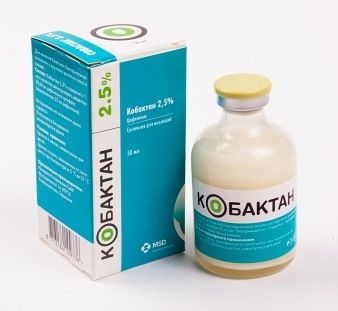 Кобактан 2,5% 100 мл () в Антимікробні препарати (Антибіотики).