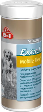  8 в 1 Ексель Мобайл флекс плюс, для собак 150г | 8in1 Excel Mobile Flex Plus 150g (8 in 1 Excel) в Вітаміни та харчові добавки.