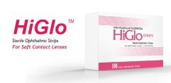 Офтальмологічні тест-смужки з флуоресцеїном високомолекулярним HiGlo Strips, уп.100 шт. () в Офтальмологічні тест-смужки.