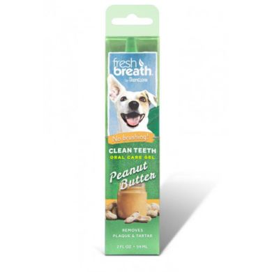 Гель для чищення зубів у собак "Арахісове масло" Тропіклін 59мл (ТРОПІКЛІН) в Засоби гігієни.