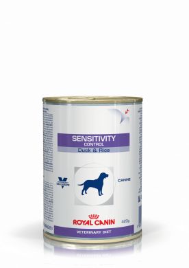 SENSITIVITY CONTROL утки и рис Royal Canin - диета для собак при пищевой аллергии / непереносимости (консерва) (Royal Canin) в Консервы для собак.