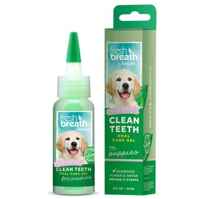 Гель для чищення зубів у цуценят Тропіклін 59мл (ТРОПІКЛІН) в Засоби гігієни.
