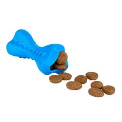 Іграшка для собак Bronzedog SMART мотиваційна Кость 12 х 5 см синя (Bronzedog) в Іграшки для собак.