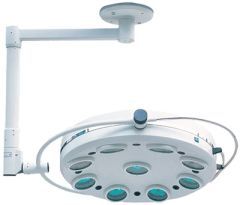 Светильник операционный L739-II девятирефлекторный потолочный () в Светильники операционные.