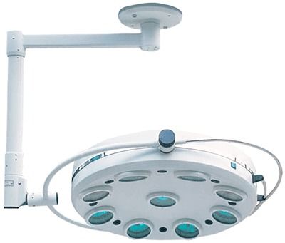 Світильник операційний L739-II дев'ятирефлекторний стельовий () в Світильники операційні.