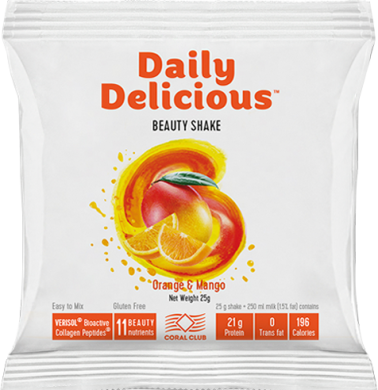 Дейли Делишес Бьюти Шейк Апельсин-Манго, 25 г