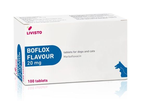 Бофлокс (Boflox) 20 мг, 10 таб (INVESA (Испания)) в Антимікробні препарати (Антибіотики).