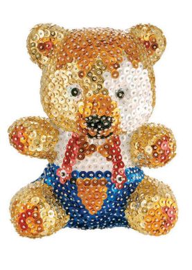 Набор для творчества Sequin Art 3D Teddy SA0502