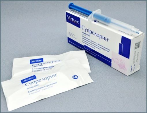 Супрелорин 2 х 4,7 мг (Virbac) в Гормональные ветпрепараты.