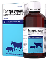 Толтразурил 2.5% 200 мл (БХФЗ Борщаговский) в Антигельминтики.