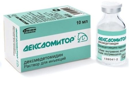 Дексдомитор 0,5 мг/мл 10мл () в Анальгезирующие, седативные, спазмолитики.