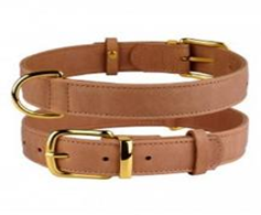 Ошейник кожаный BronzeDog Crazy Коричневый, Размер XS Обхват шеи 19-25 см. Ширина 1 см. (Bronzedog) в Амуниция для собак.