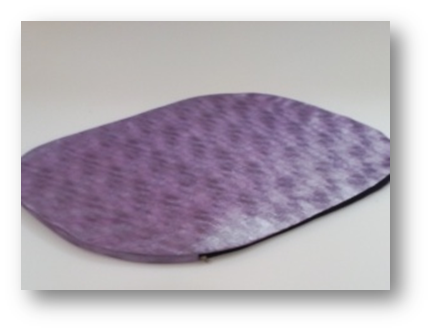 Підстилка поролон овальна №4, 71х58х2, серія ЛЮКС () в Будиночки, Будки, Лежаки.