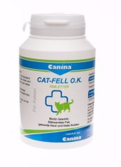 Кет Фелл О К капсули Біотин для кішок Cat Fell O. K.  (Canina) в Вітаміни та харчові добавки.
