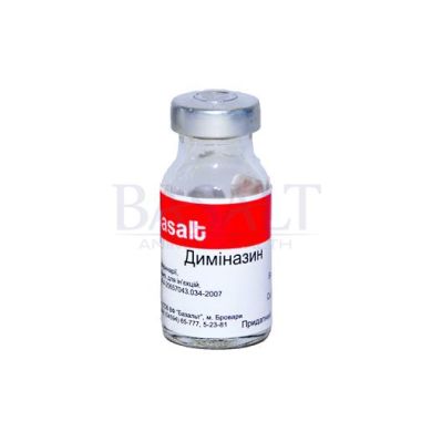 Діміназін 0,24 гр  Базальт (Базальт) в Антипротозойні.