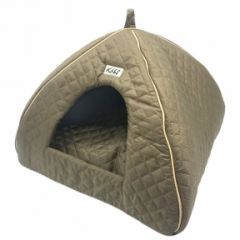 ДОМИК ЮРТА №0 паянка с ребрами жесткости 320*350*350 КОРИЧНЕВЫЙ () в Домики, Будки, Лежаки.