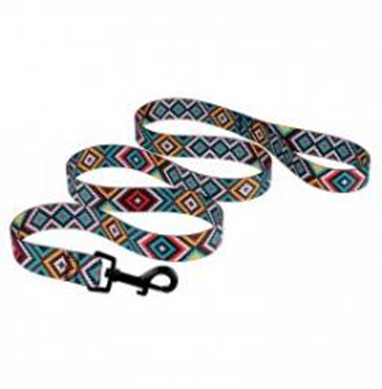 Повідець Bronzedog Urban Гуцульський Нейлоновий Ментол, Розмір XS, Довжина 152 см, Ширина 1 см. (Bronzedog) в амуніція для собак.