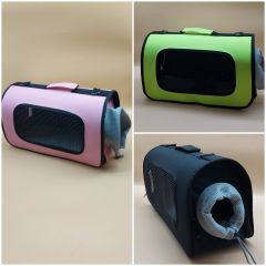 Сумка з манжетом 42 * 24 * 20 ЧОРНА () в Будиночки, Будки, Лежаки.