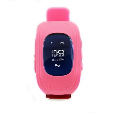 Детские телефон-часы с GPS трекером GOGPS ME K50 Розовые