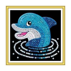 Набор для творчества Sequin Art 60 Dolphin SA1327