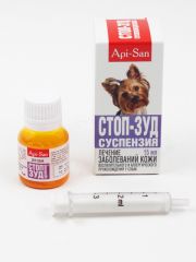 Стоп-зуд суспензия для собак 15 мл () в Настойки, отвары, экстракты, гомеопатия.
