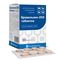 Бровальзен таблетки   -250  (Бровафарма) в Антигельминтики.