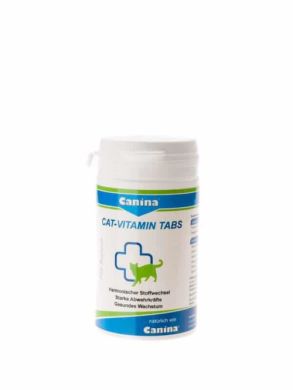 Поливитаминная добавка для полноценного роста и отличного физического состояния Cat Vitamin Tabs  (Canina) в Витамины и пищевые добавки.
