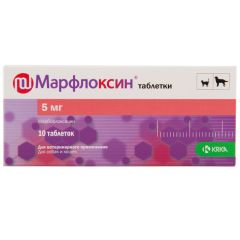Марфлоксин таб. 5 мг 10 таб. () в Антимикробные препараты (Антибиотики).