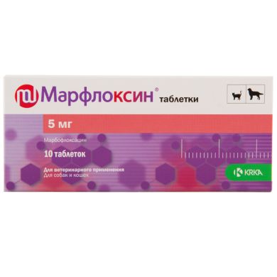 Марфлоксин таб. 5 мг 10 таб. () в Антимікробні препарати (Антибіотики).