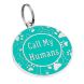 Емальований Адреснік для Собак BronzeDog Call My Humans Бірюзовий Розмір L (Bronzedog) в амуніція для собак.