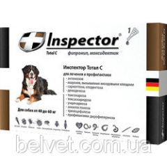 Інспектор Тотал С краплі для собак 40-60 кг 1*6 мл () в Краплі на холку (spot-on).