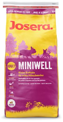 JOSERA Miniwell Мелкие гранулы для маленьких гурмано JOSERA Miniwell Мелкие гранулы для маленьких гурмано (JOSERA) в Сухой корм для собак.