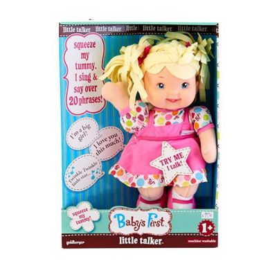 Кукла Baby&rsquo;s First Little Talker Учись говорить (блондинка)