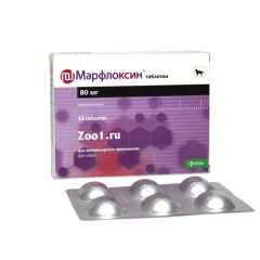 Марфлоксин таб. 80 мг 12 таб. () в Антимікробні препарати (Антибіотики).