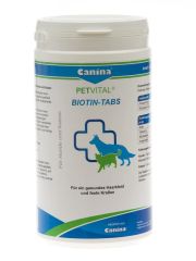 Петвітал Биотин табс/ Petvital Biotin Tabs  (Canina) в Вітаміни та харчові добавки.
