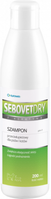 СЕБОВЕТ-ДРАЙ шампунь з кератином проти лупи 200 мл СЕБОВЕТ-ДРАЙ шампунь з кератином проти лупи 200 мл () в Шампуні.
