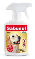 Засіб SABUNOL для миття собак від бліх і кліщів 150 мл () в Гелі, мазі, спреї.